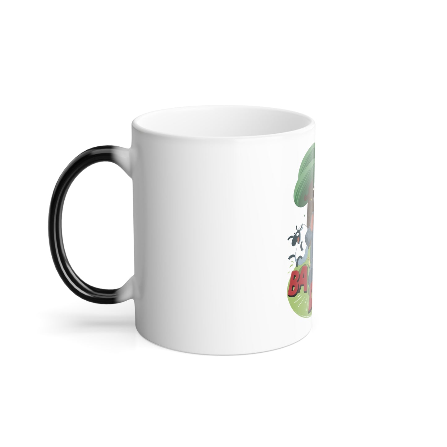 Ba Dum Tss, Drummer joke | Colour Morphing Mug, 11oz
