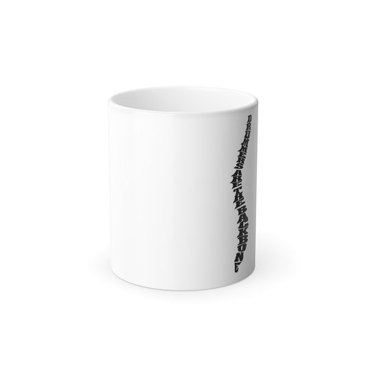 Drummers are the Backbone | Colour Morphing Mug, 11oz