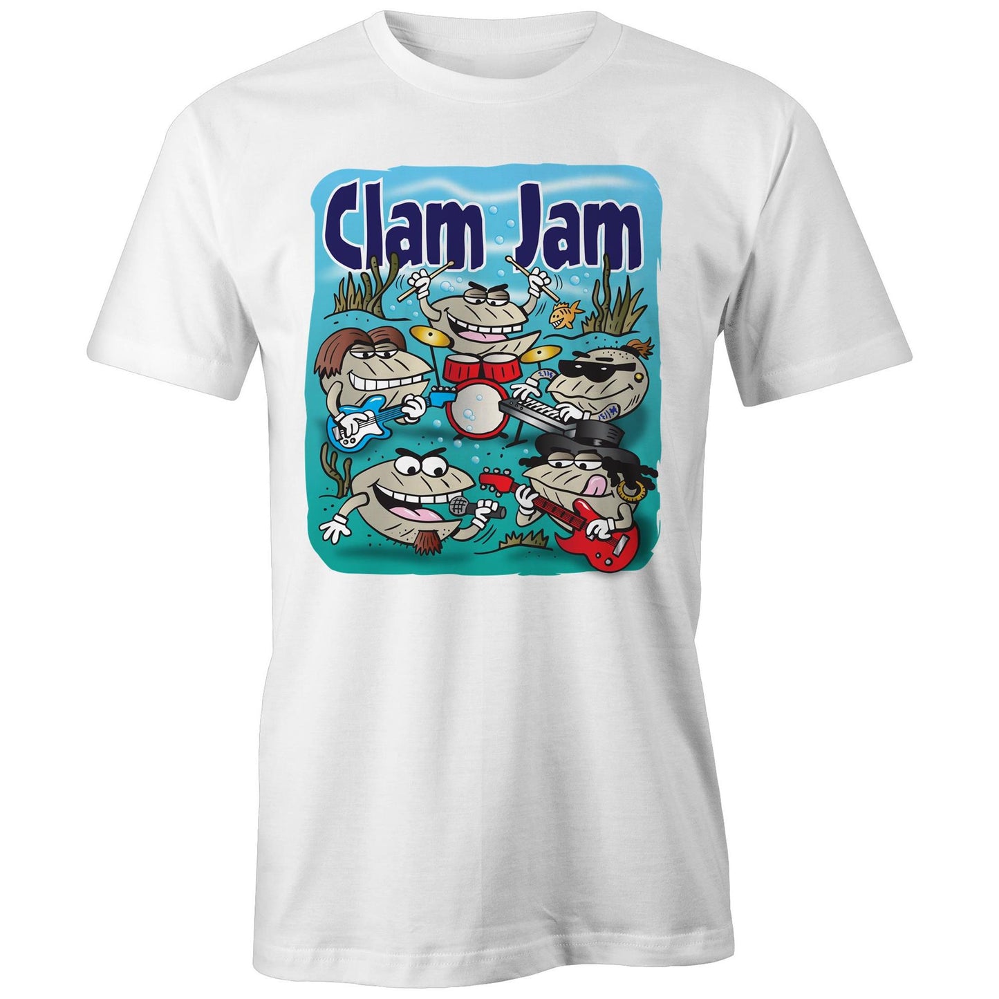 Clam Jam - Clams Jamming | AS Colour Organic Tee