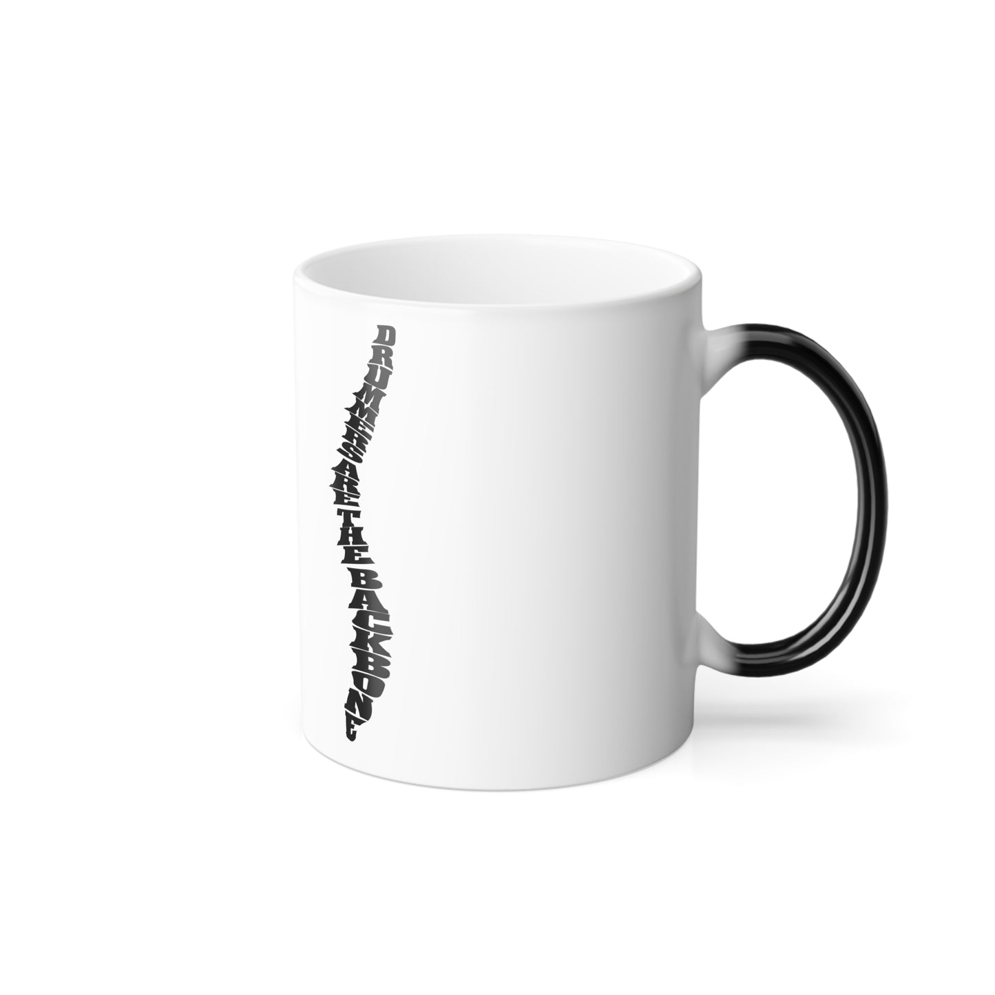 Drummers are the Backbone | Colour Morphing Mug, 11oz